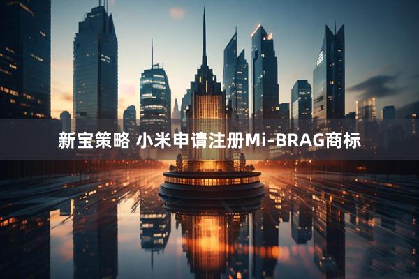 新宝策略 小米申请注册Mi-BRAG商标